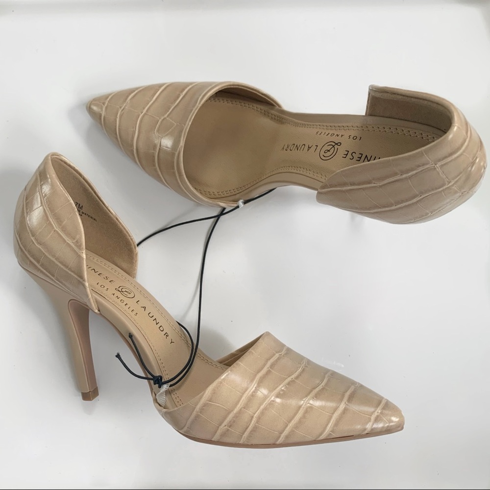 NEW CHINESE LAUNDRY HEEL | Nude High Heel